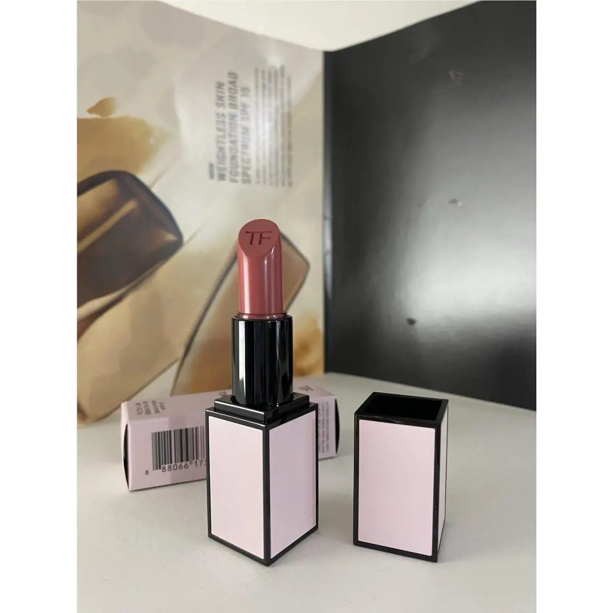 Tom Ford Lip Color Rouge Lipstick Full Size 0.1 Oz/ 3g 04 Indian Rose