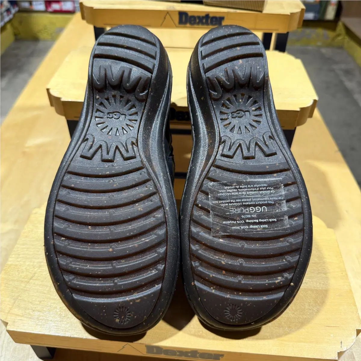 UGG shoes - 1005427 W/BLK - Black 3