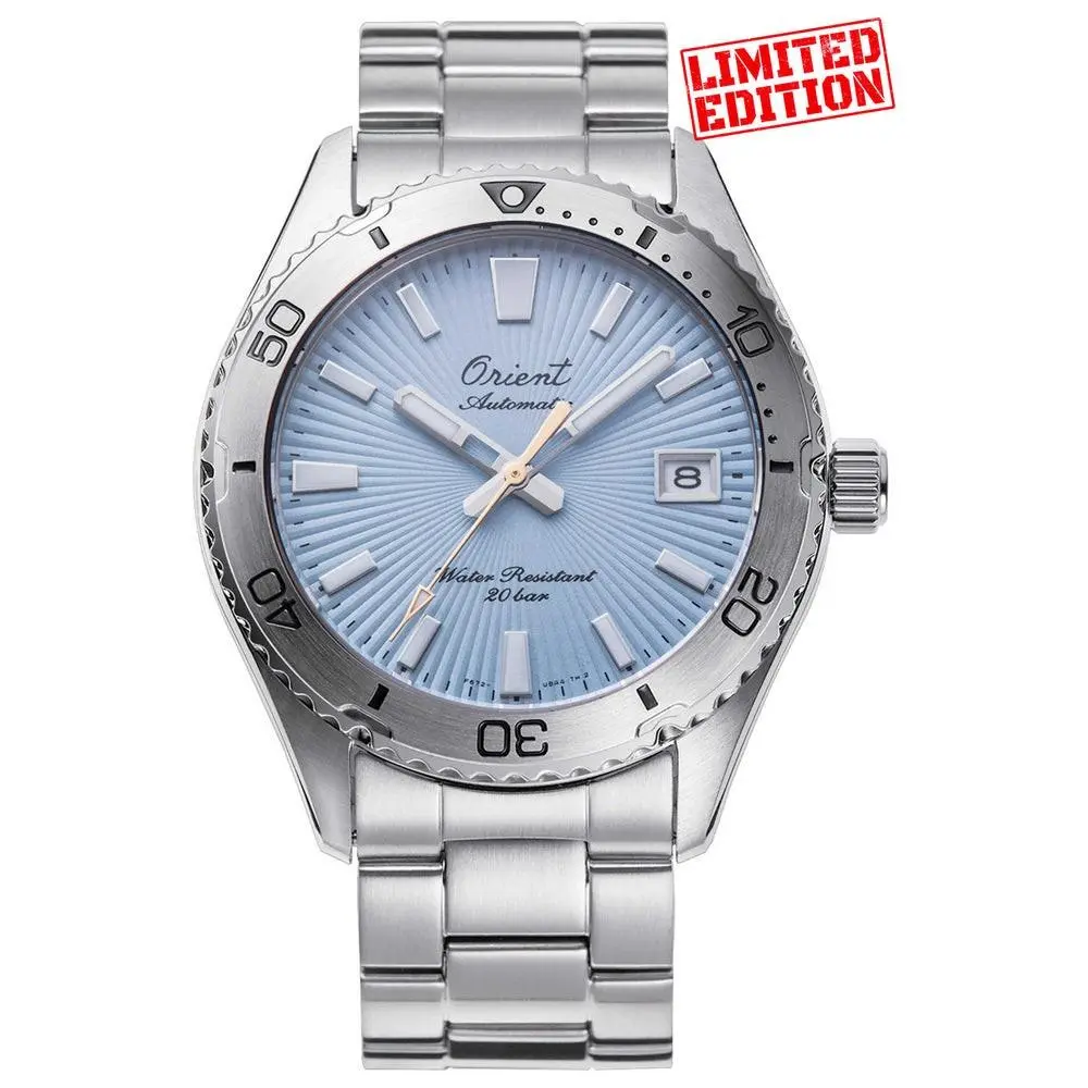 Orient Men`s Mako 40 75th Anniversary Blue Dial Automatic 40mm Watch RA-AC0Q12L