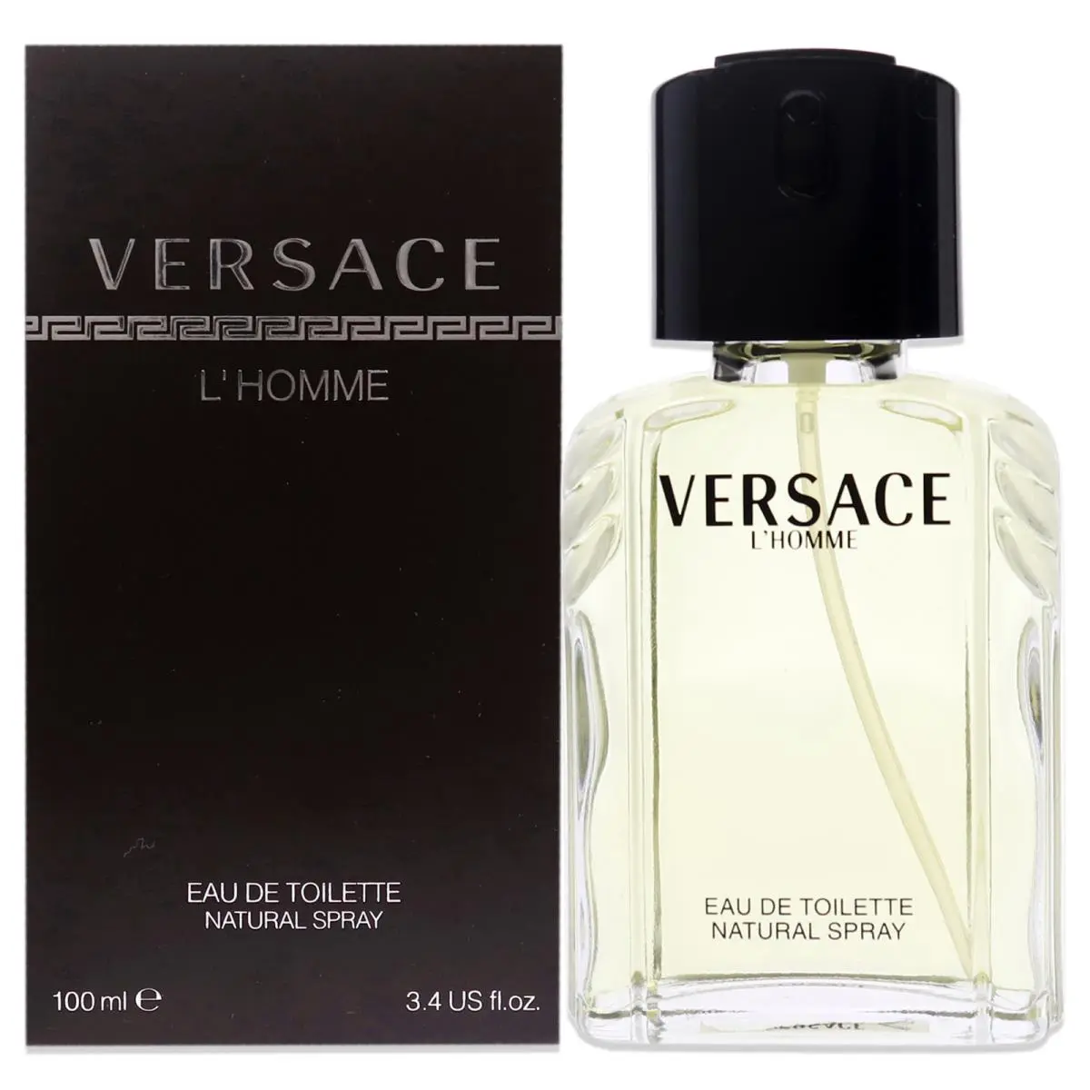 Pack of 2 Versace Lhomme by Versace For Men - 3.4 oz Edt Spray