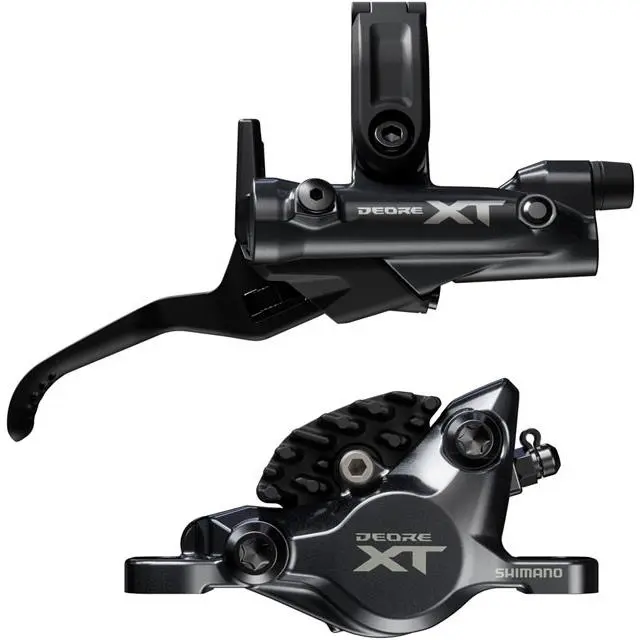 Shimano Deore XT M8200 Disc Brake and Lever - Right/rear Post Mount 2-Piston C