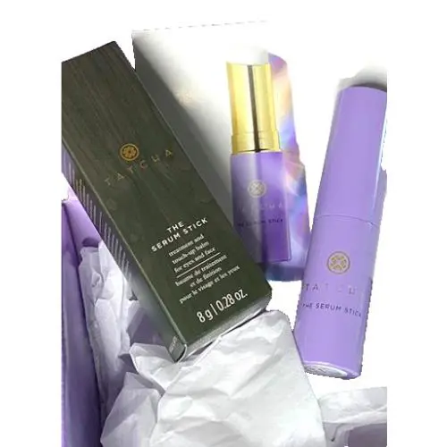 Tatcha The Serum Stick Treatment Balm Hyaluronic Acid Green Tea Anti Age