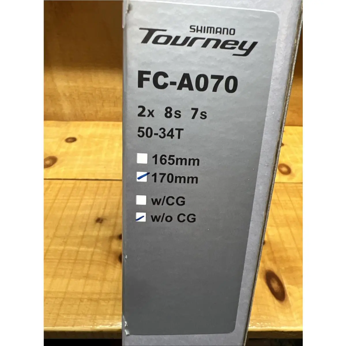 Shimano  - FC-A070 - FC-A070 - Black (UPC: 689228304949) 2