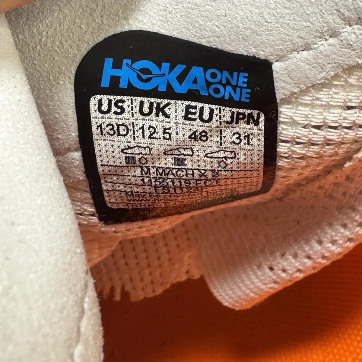 Hoka shoes - Hoka One One Mach X 2 - 1155119/FCT - Multicolor (UPC: 197634471792) 5