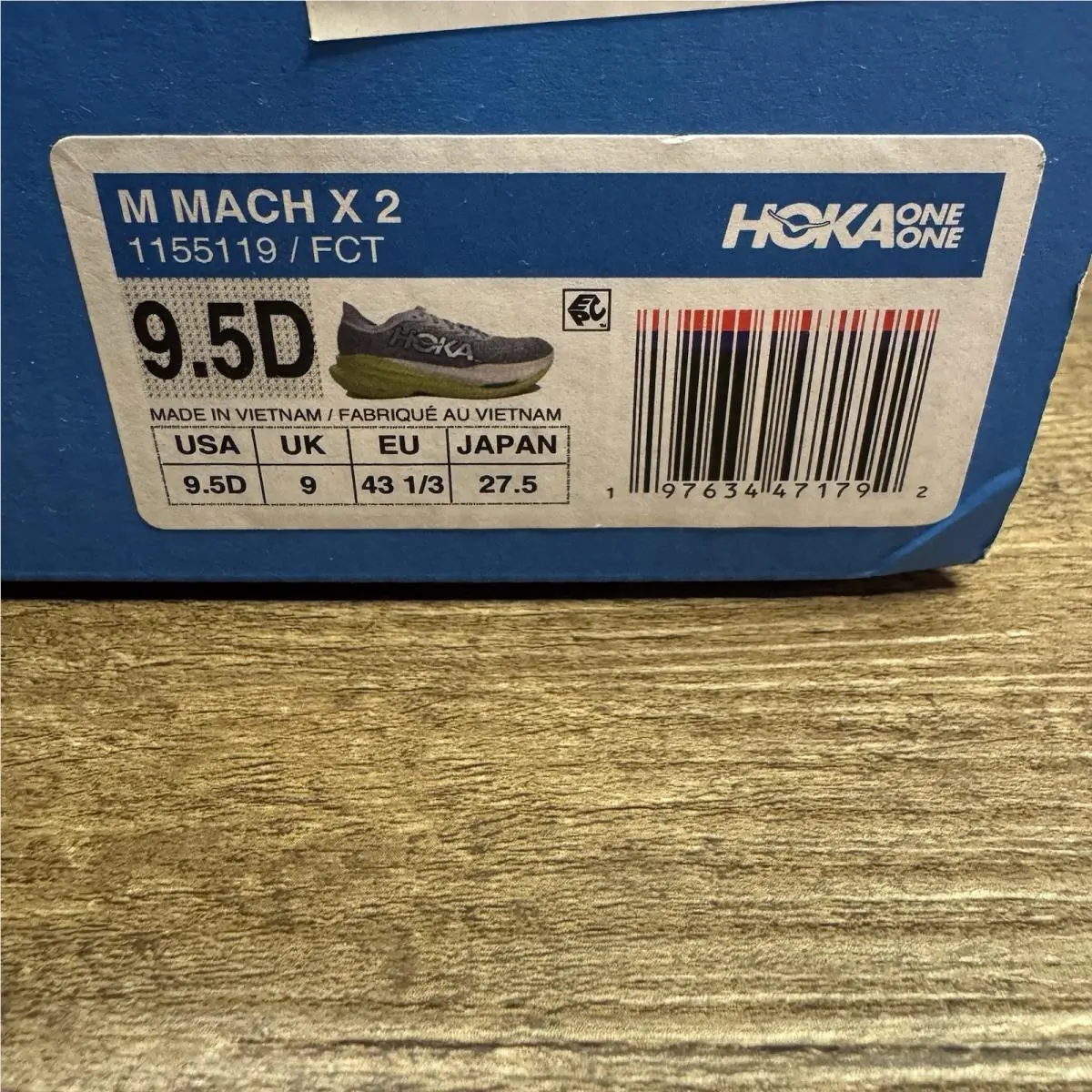 Hoka shoes - Hoka One One Mach X 2 - 1155119/FCT - Multicolor (UPC: 197634471792) 0