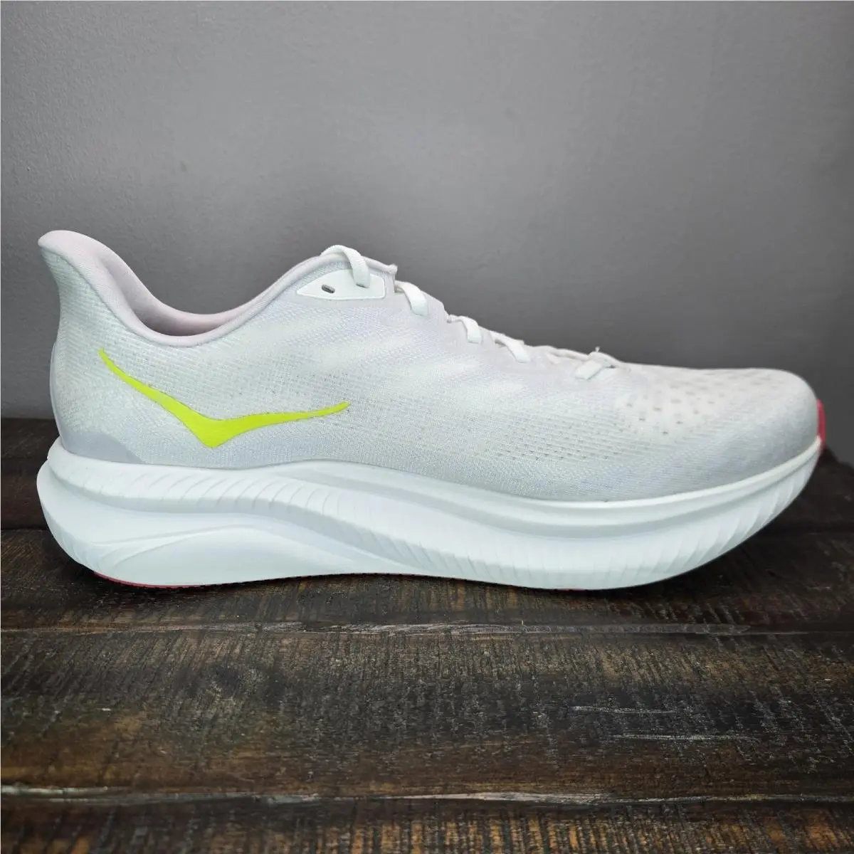 Hoka shoes - Hoka One One Mach 6 - 1155119 FCT - White 6