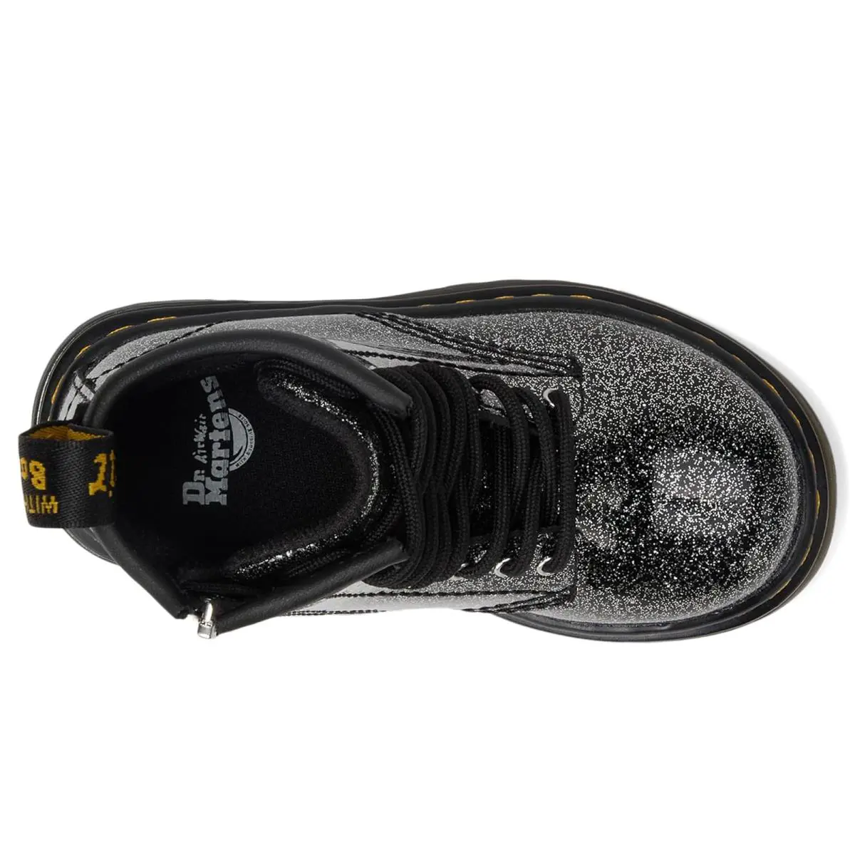 Dr. Martens shoes - Black/Silver Glitter 0