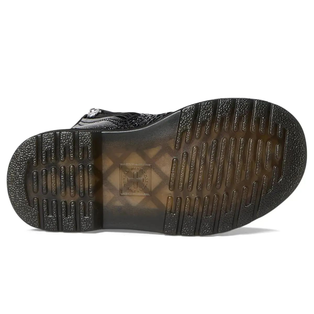 Dr. Martens shoes - Black/Silver Glitter 1