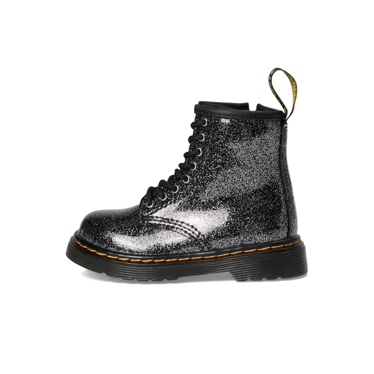 Dr. Martens shoes - Black/Silver Glitter 2