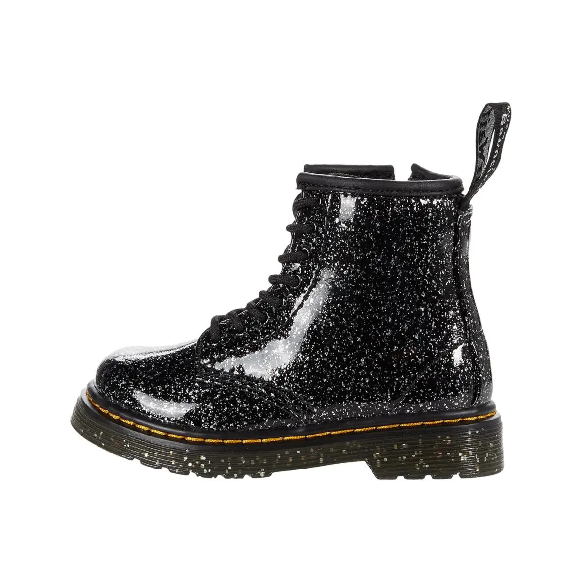 Dr. Martens shoes - Black/Silver Glitter 16