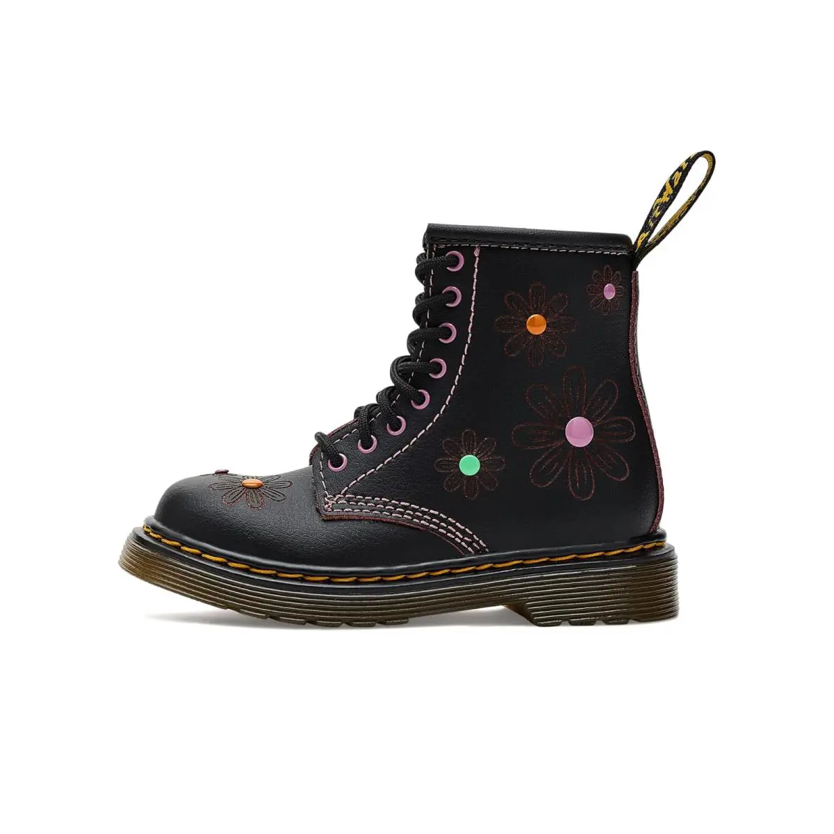 Dr. Martens shoes - Black/Silver Glitter 36