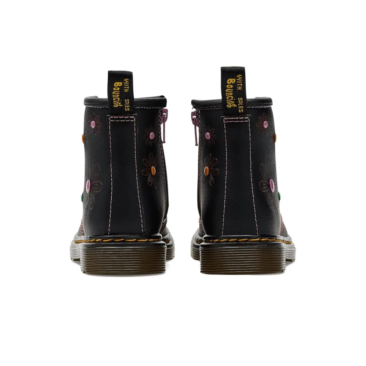 Dr. Martens shoes - Black/Silver Glitter 39