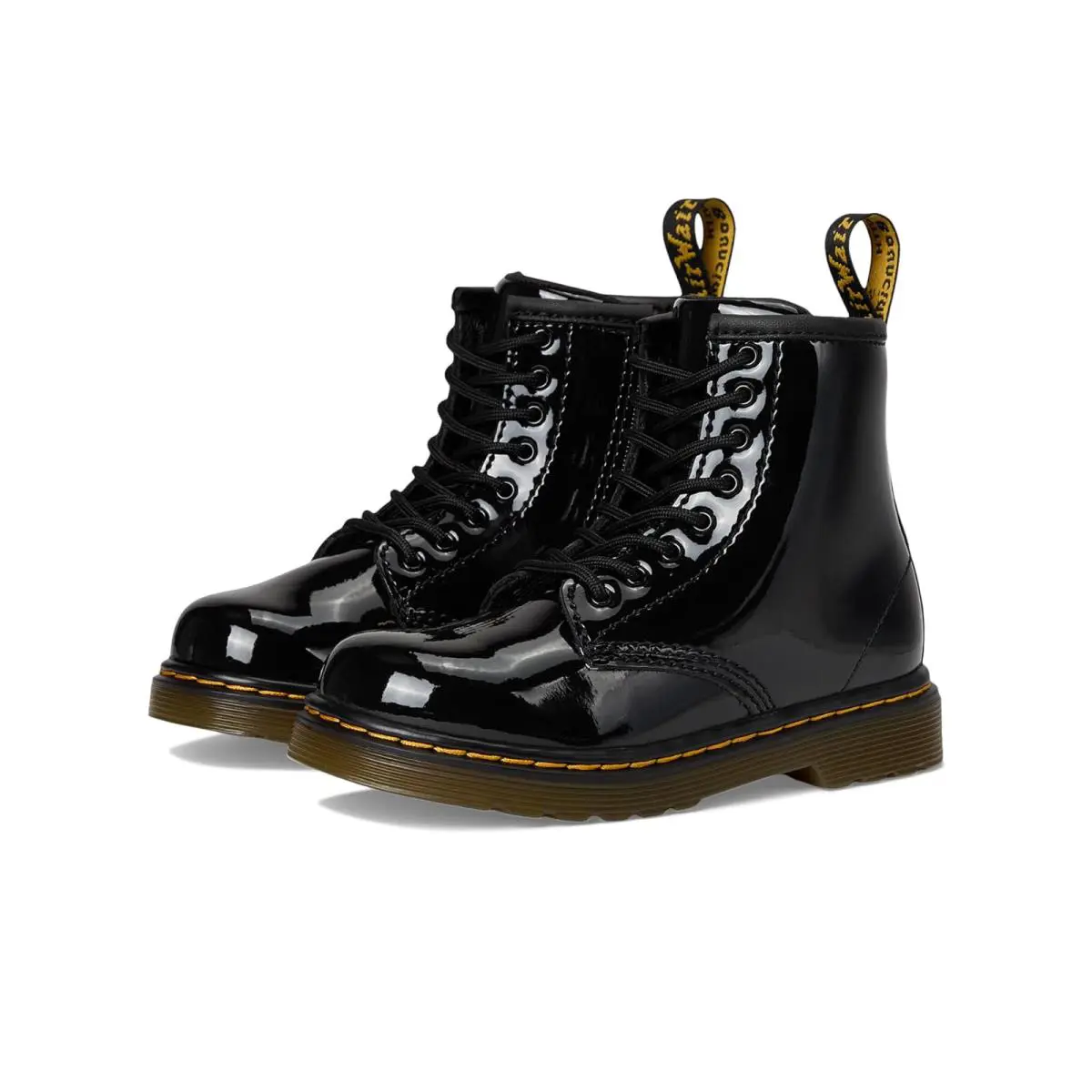 Dr. Martens shoes - Black/Silver Glitter 19