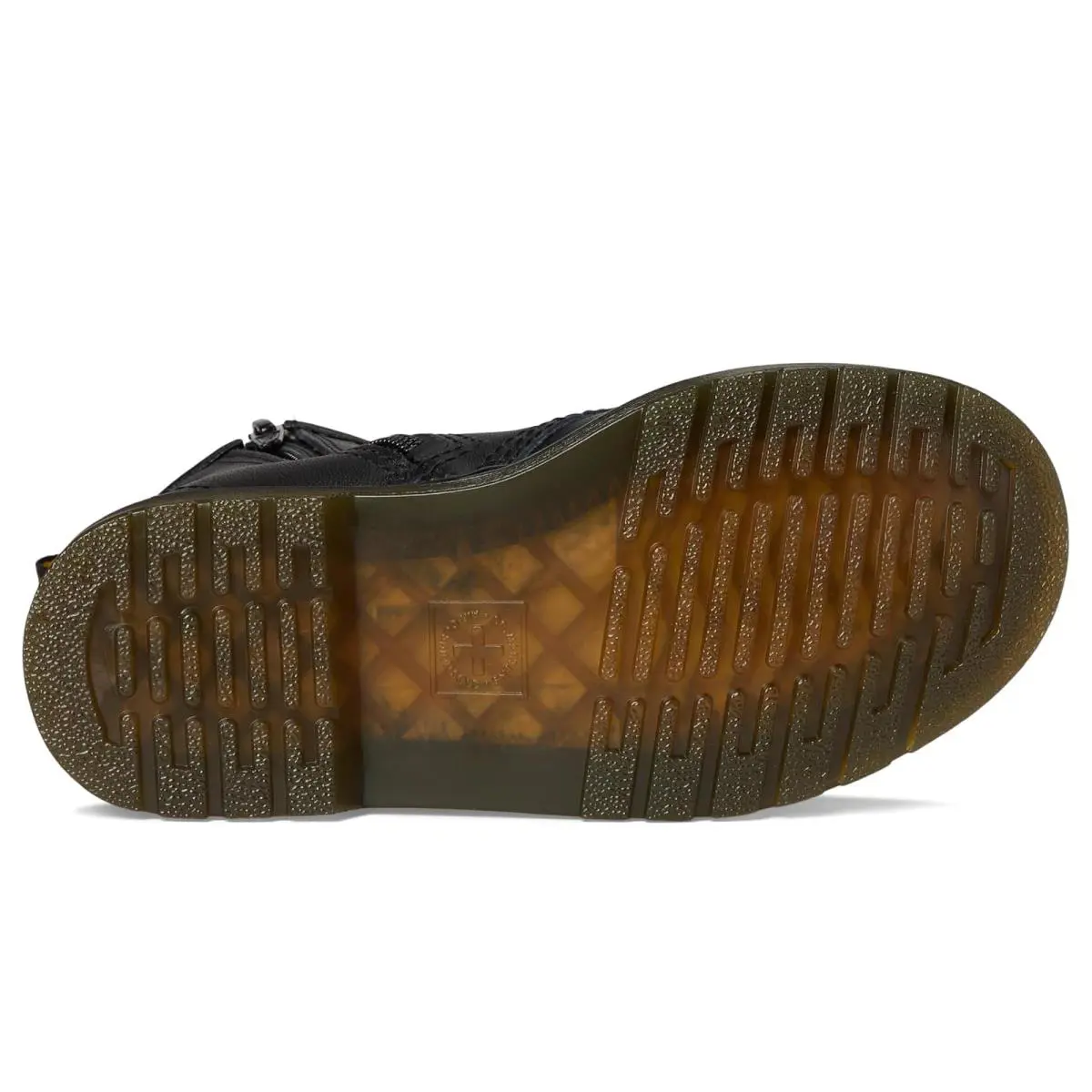 Dr. Martens shoes - Black/Silver Glitter 28