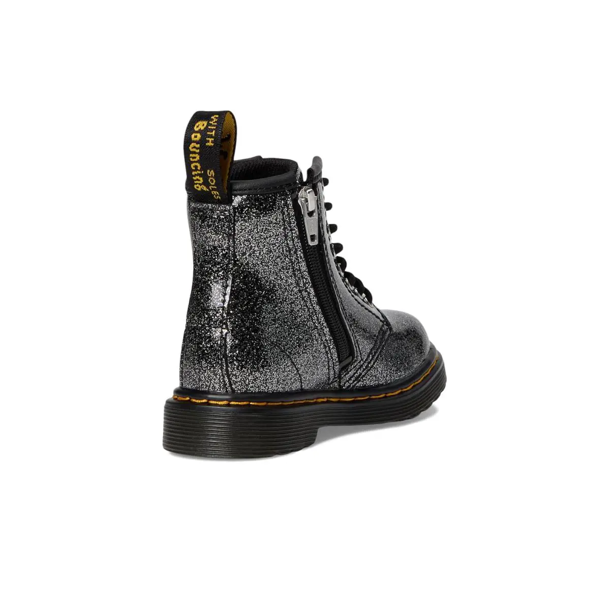 Dr. Martens shoes - Black/Silver Glitter 17