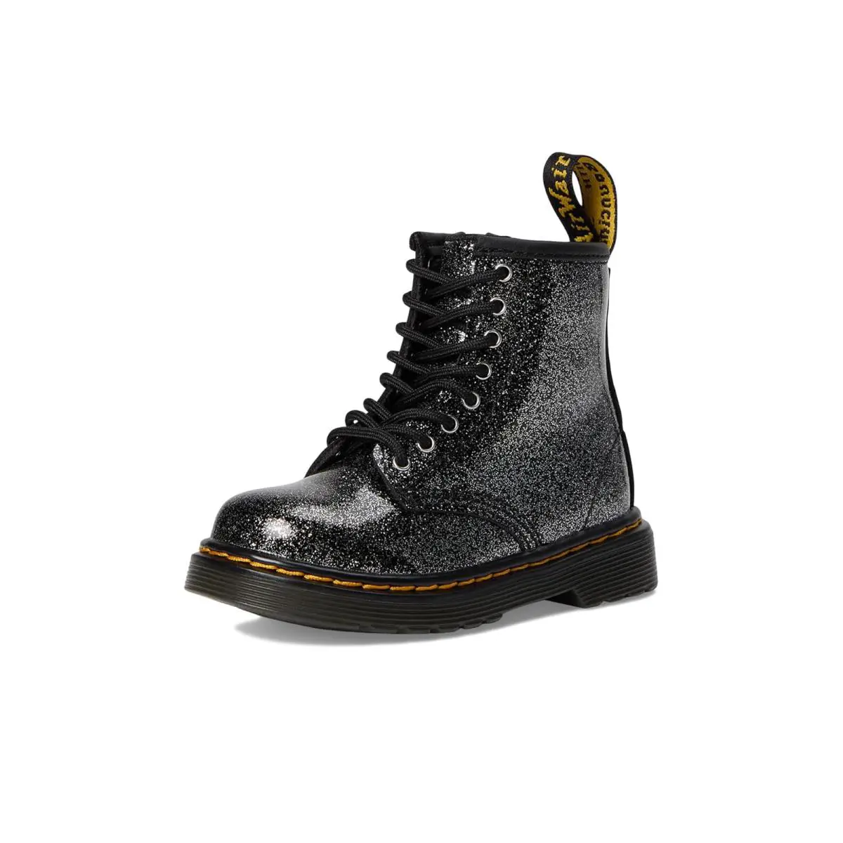 Dr. Martens shoes - Black/Silver Glitter 19