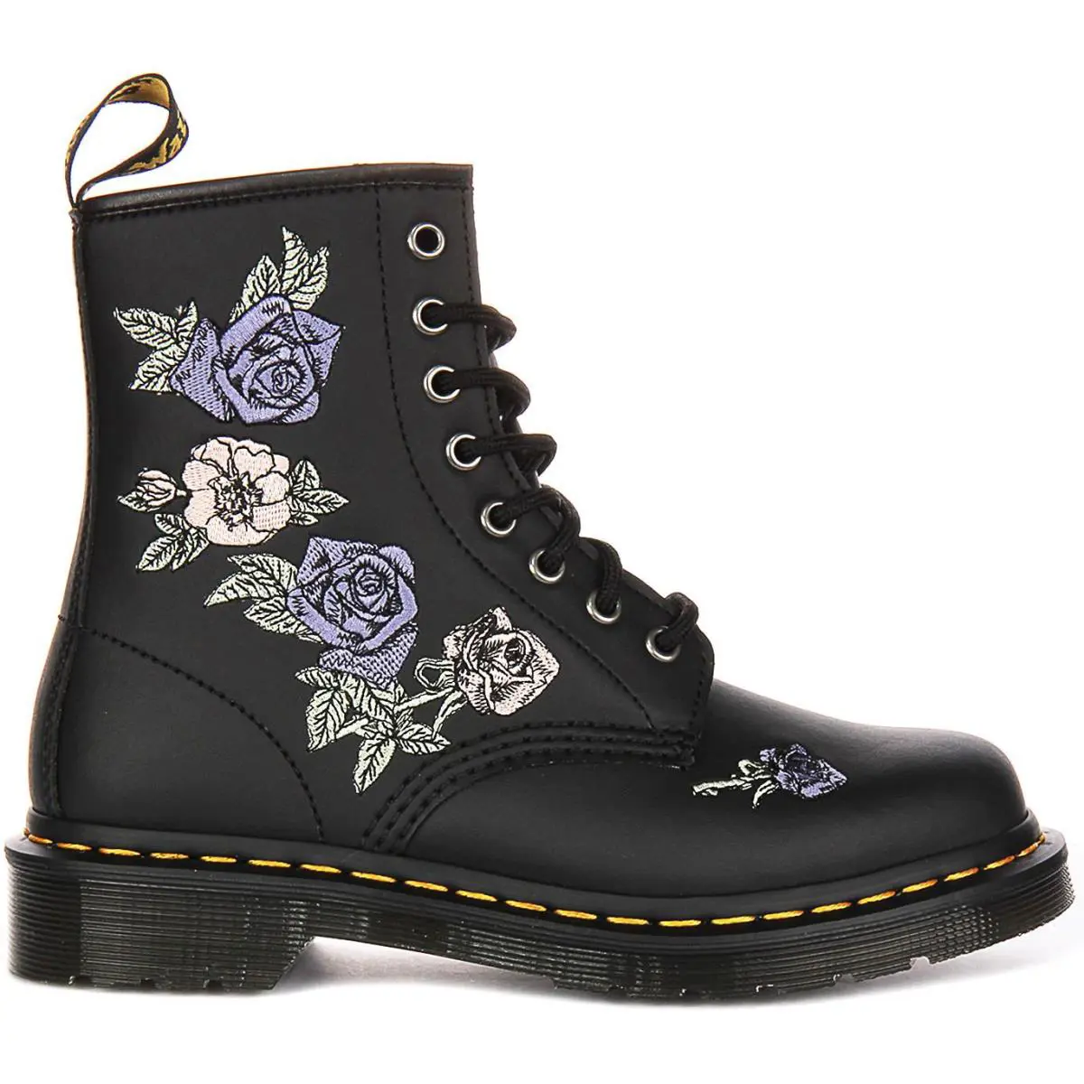 Dr. Martens shoes - Black Flower 0