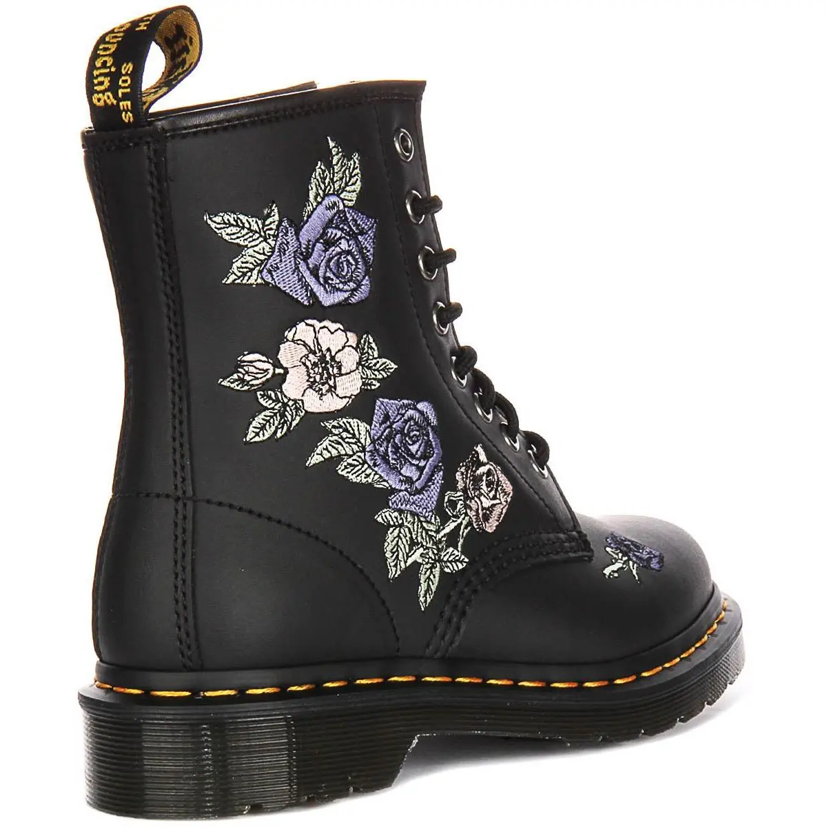 Dr. Martens shoes - Black Flower 9