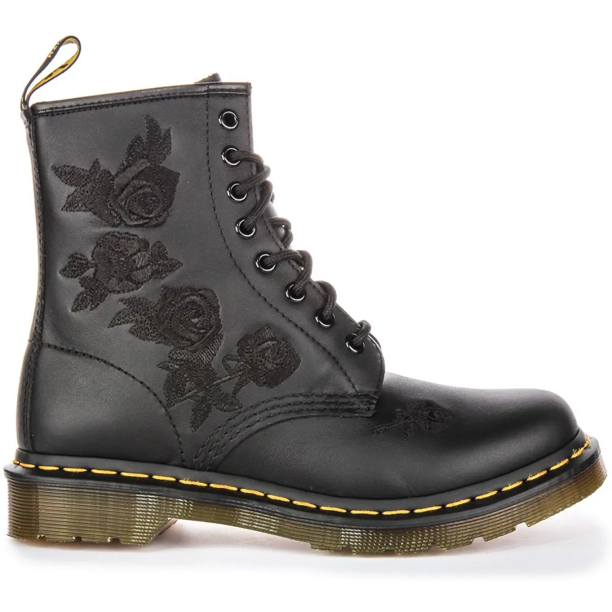 Dr. Martens shoes - Black Flower 18