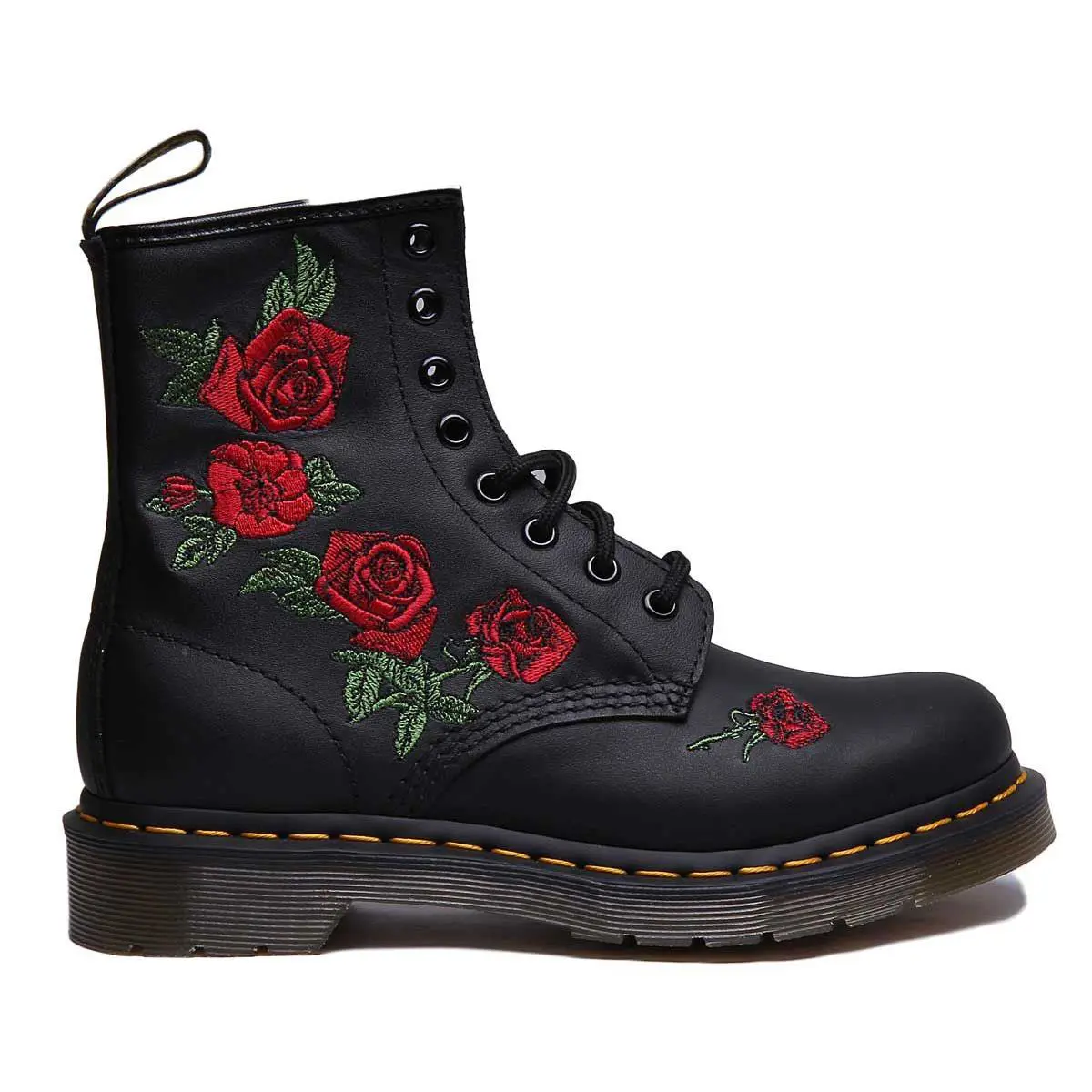 Dr. Martens shoes - Black Flower 12
