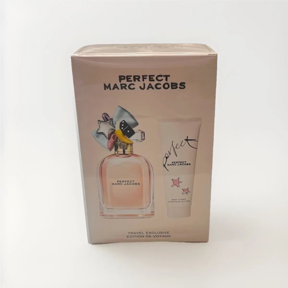 Marc Jacobs Perfect 2pc Gift Set Includes 3.3oz Edp+2.5oz Body Lotion