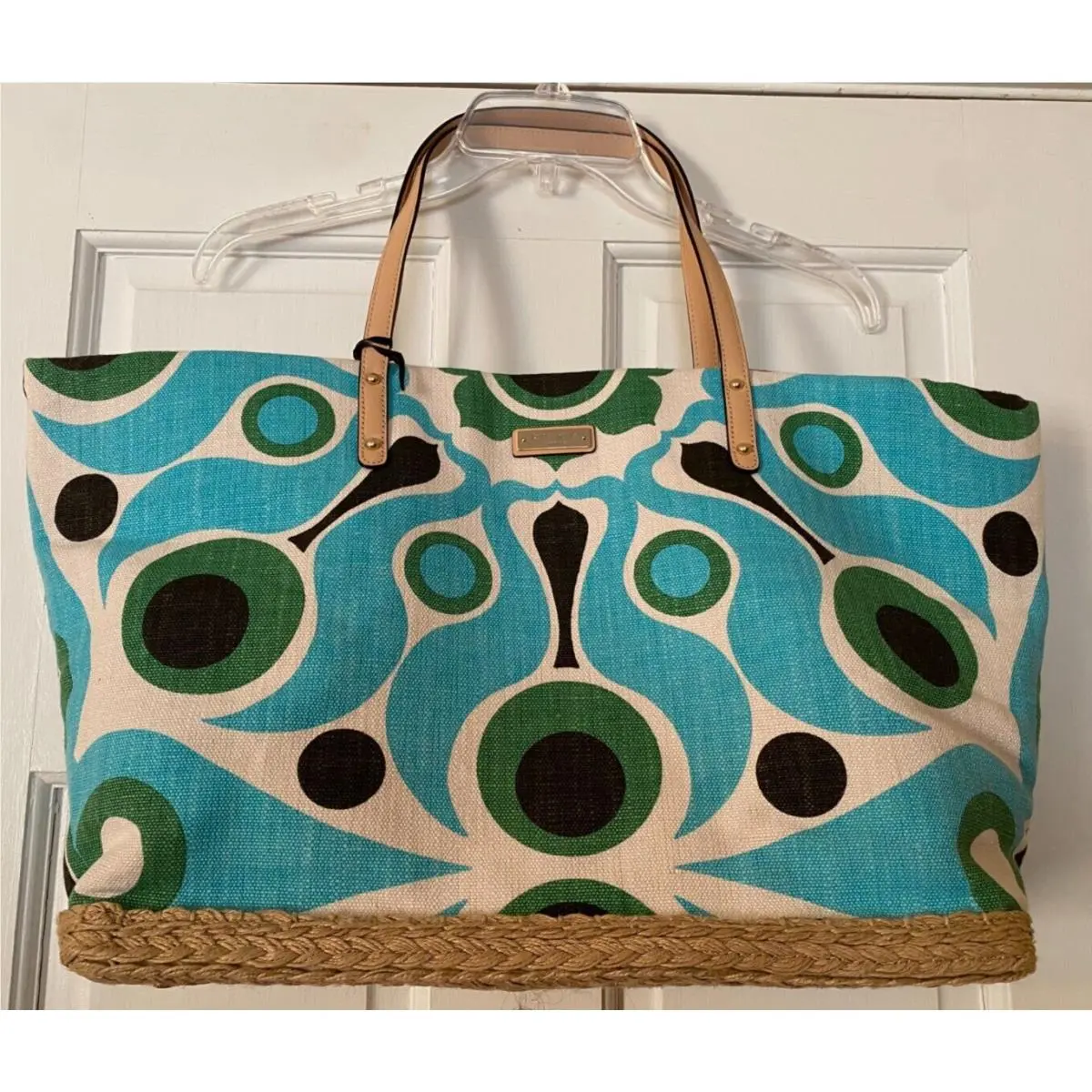 Kate Spade NY Florence Broadhurst Fabric Tote Rare Hard to Find