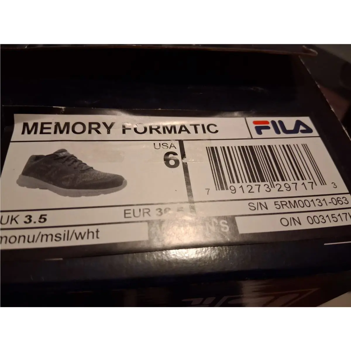 Fila shoes - Fila Memory Formatic - Memory Formatic - Gray 0