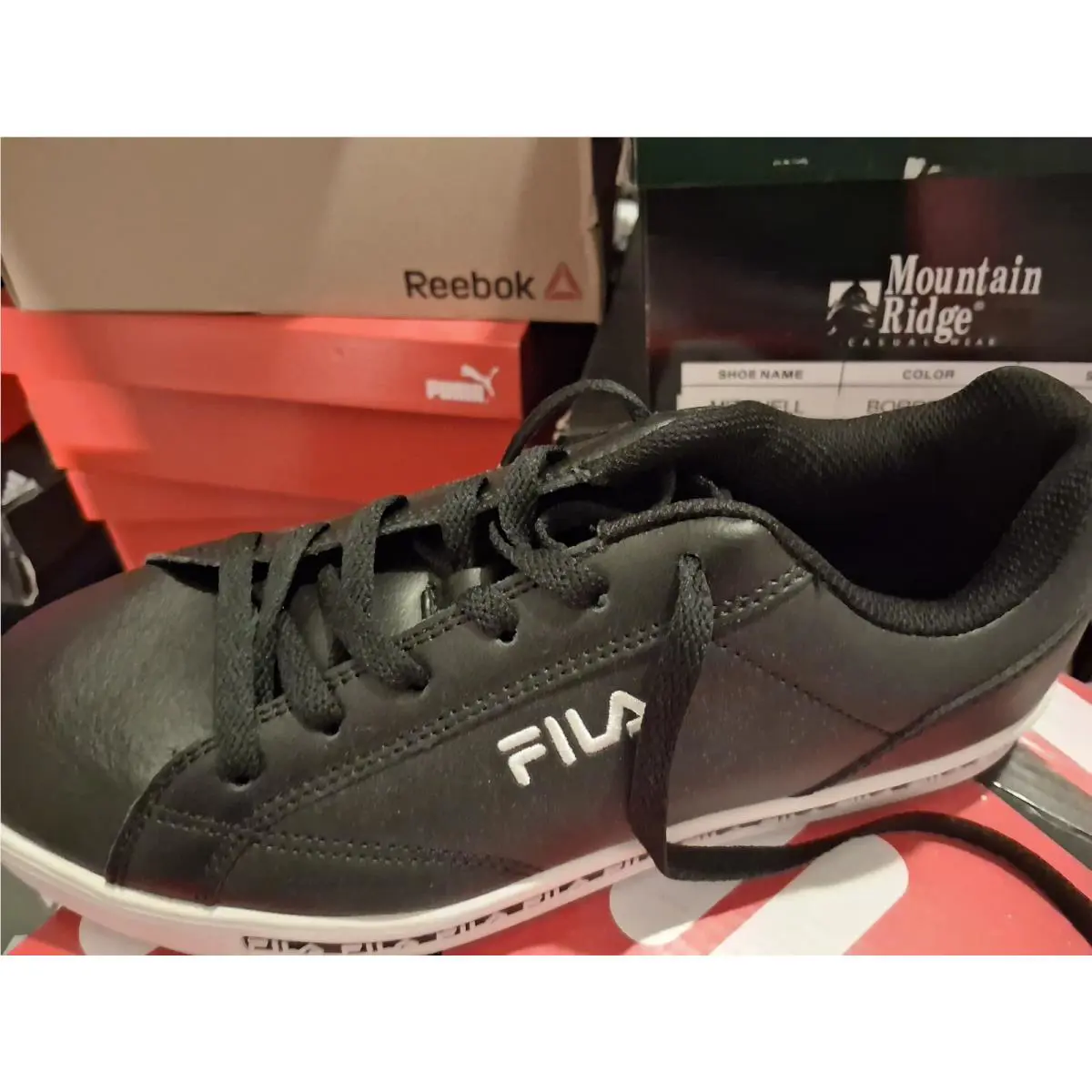 Fila shoes - Original Court - Original Court - Black 4