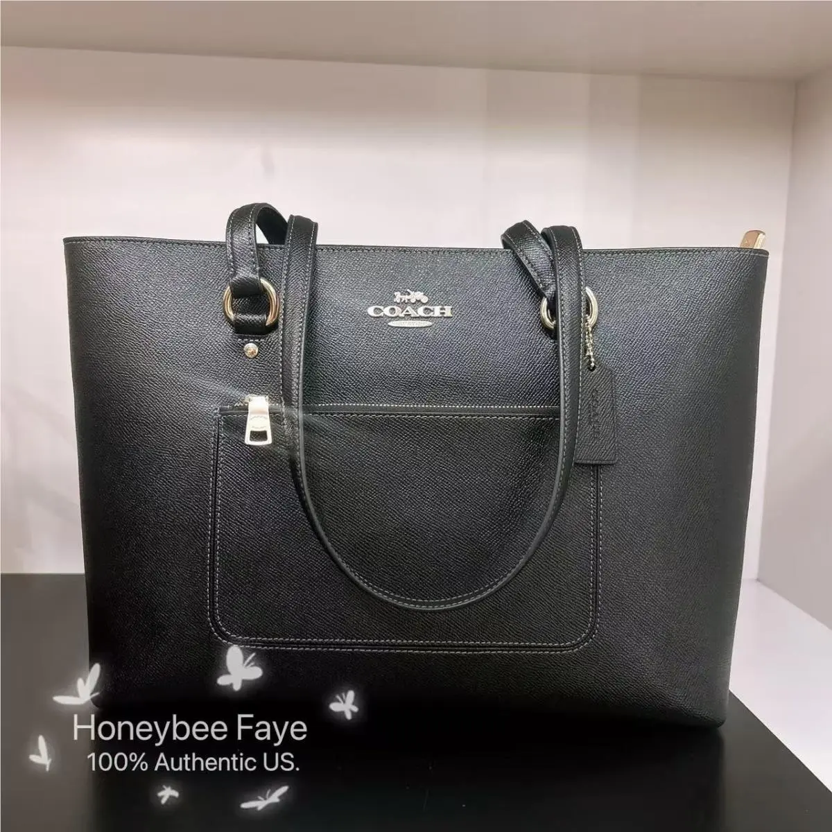 Station Tote Bag CCC77/CCD71/CCD49/CCF01 CCD71 Gold/Black by Coach