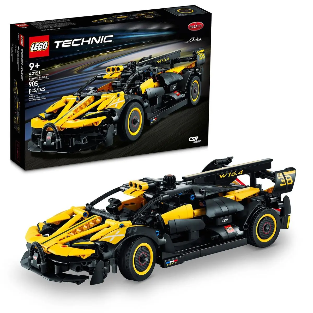 Lego Technic Bugatti Bolide Racing Car Building Set Model Sports Car 42151