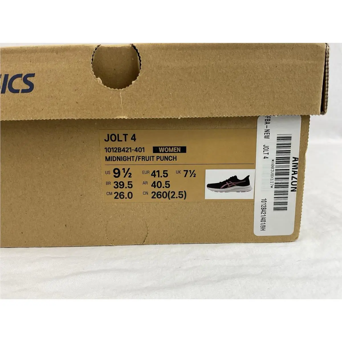 Asics shoes - Jolt 4 - Jolt - 1012B421-401 - Blue/Pink 0