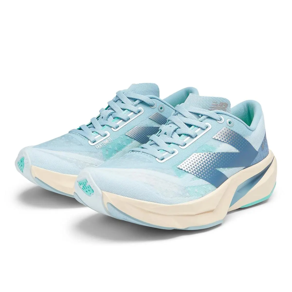 New Balance shoes - Quarry Blue/Chrome Blue 25