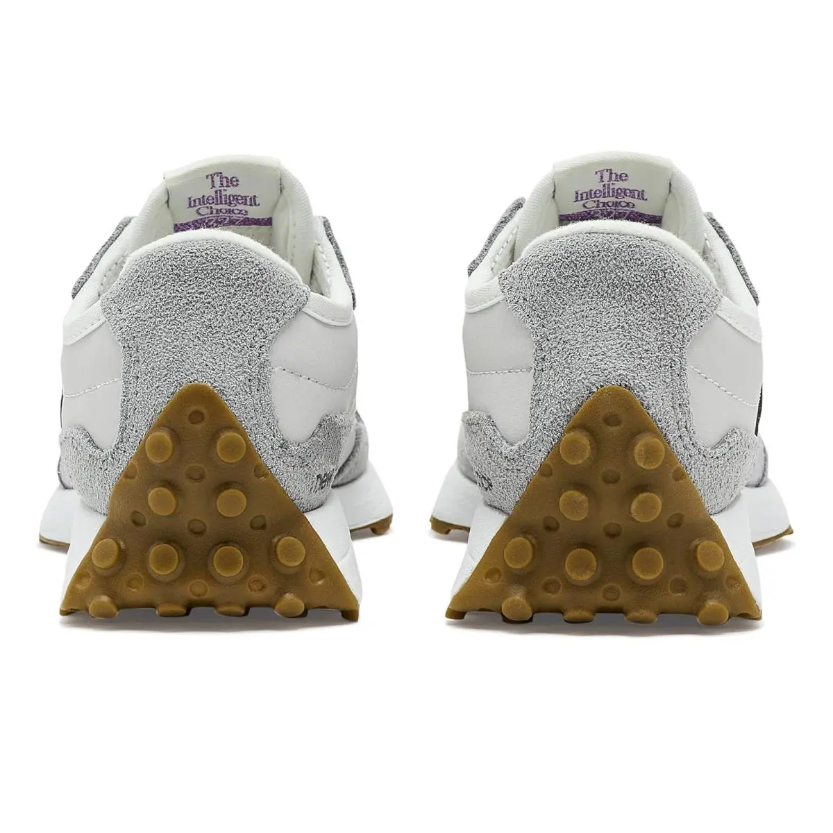 New Balance shoes - Grey Matter/Candied Violet 5