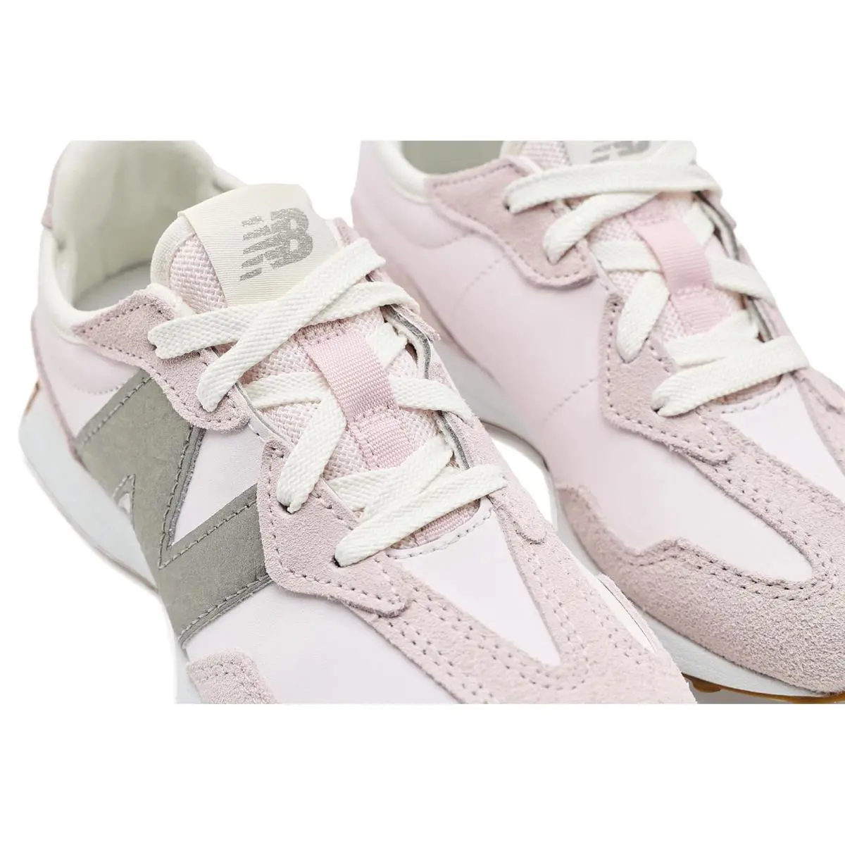 New Balance shoes - Grey Matter/Candied Violet 25