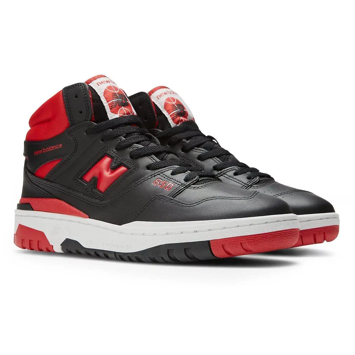 New Balance shoes - 650R - BB650RBR - Black/Red 0