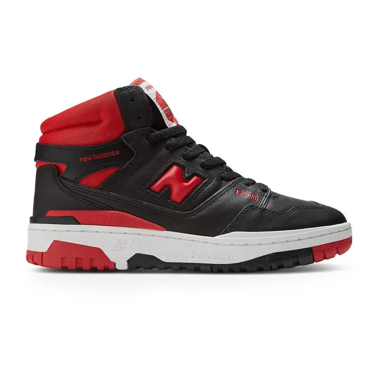 New Balance shoes - 650R - BB650RBR - Black/Red 4