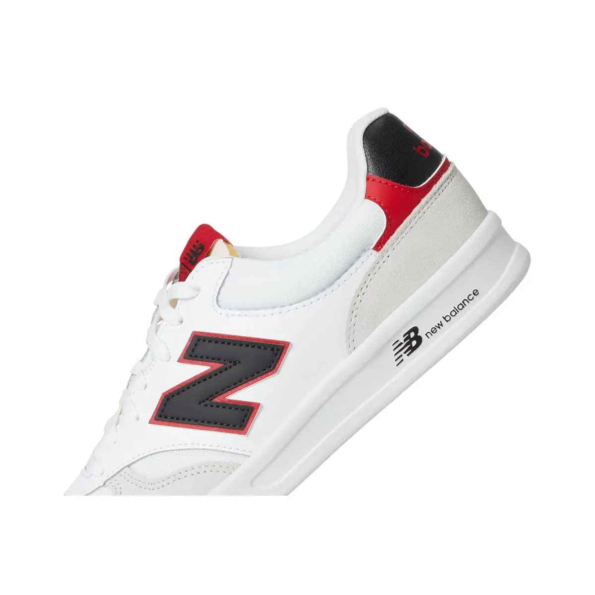 New Balance shoes - White/Black/Team Red 4