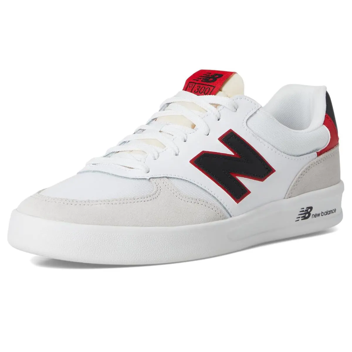 New Balance shoes - White/Black/Team Red 5
