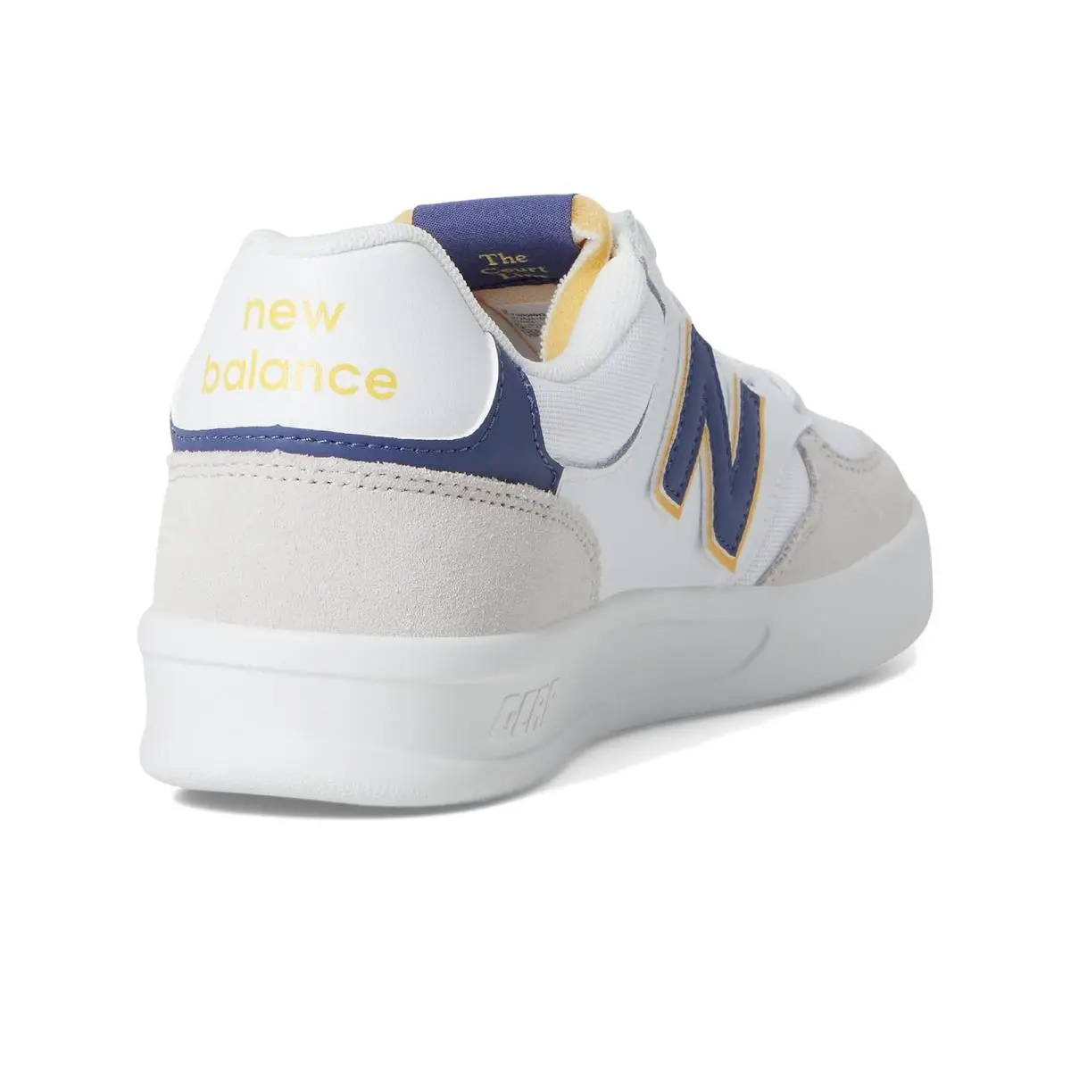New Balance shoes - White/Grey Matter/Clementine 10