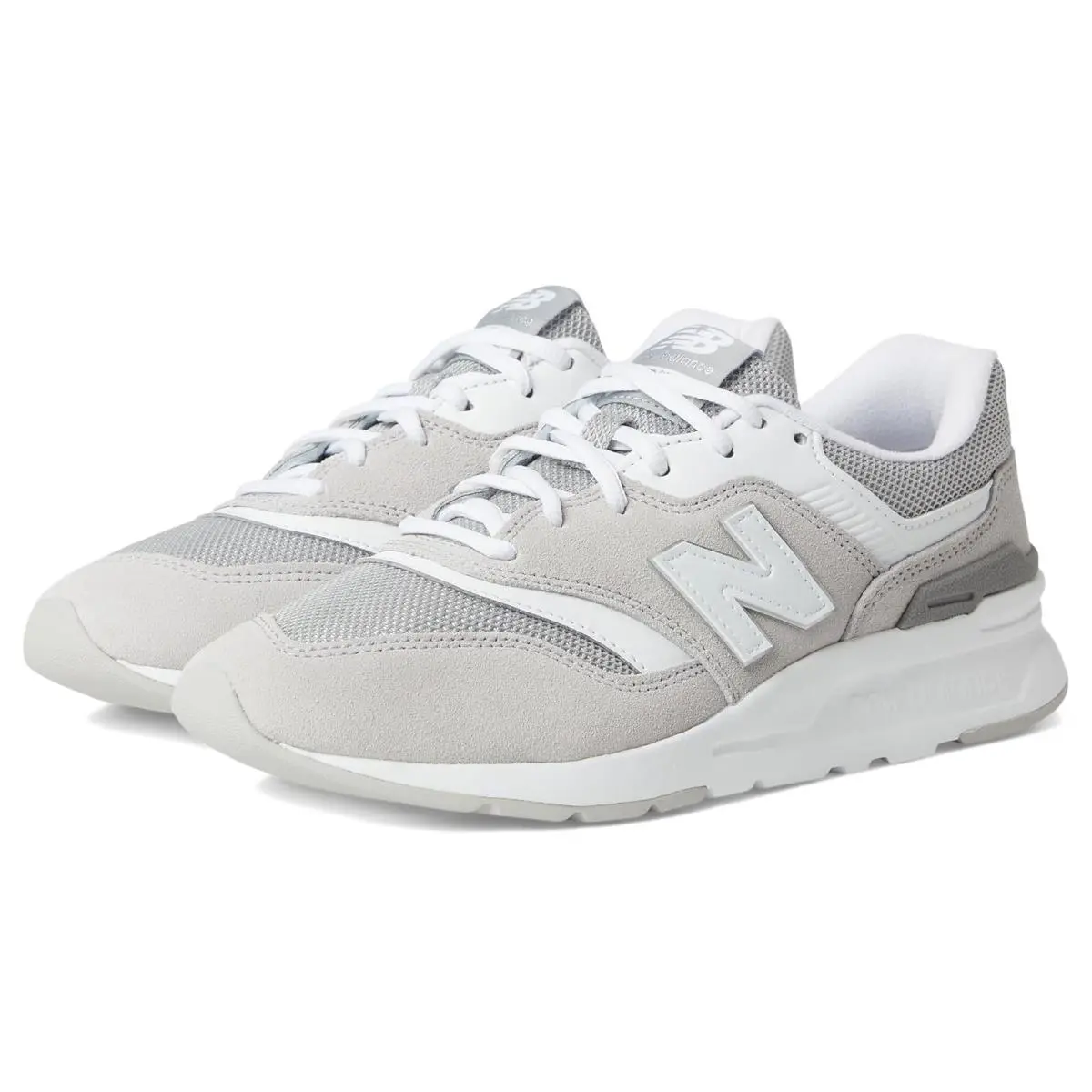 New Balance shoes - Rain Cloud/White 6