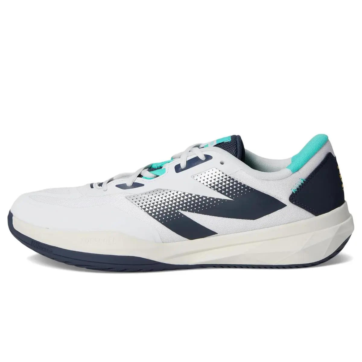 New Balance shoes - White/Nb Navy/Cyber Jade 2