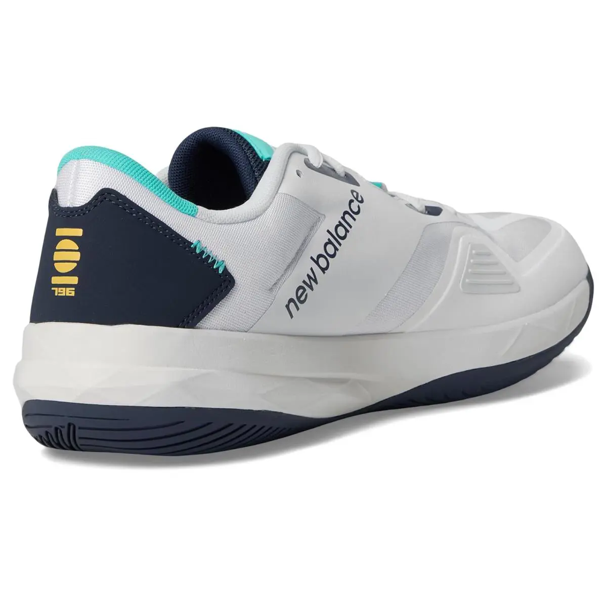 New Balance shoes - White/Nb Navy/Cyber Jade 3