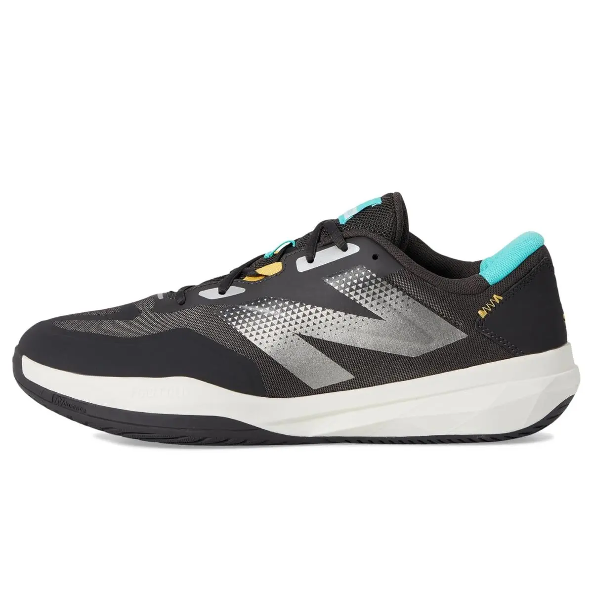 New Balance shoes - Black Cement/Cyber Jade/Clementine 9