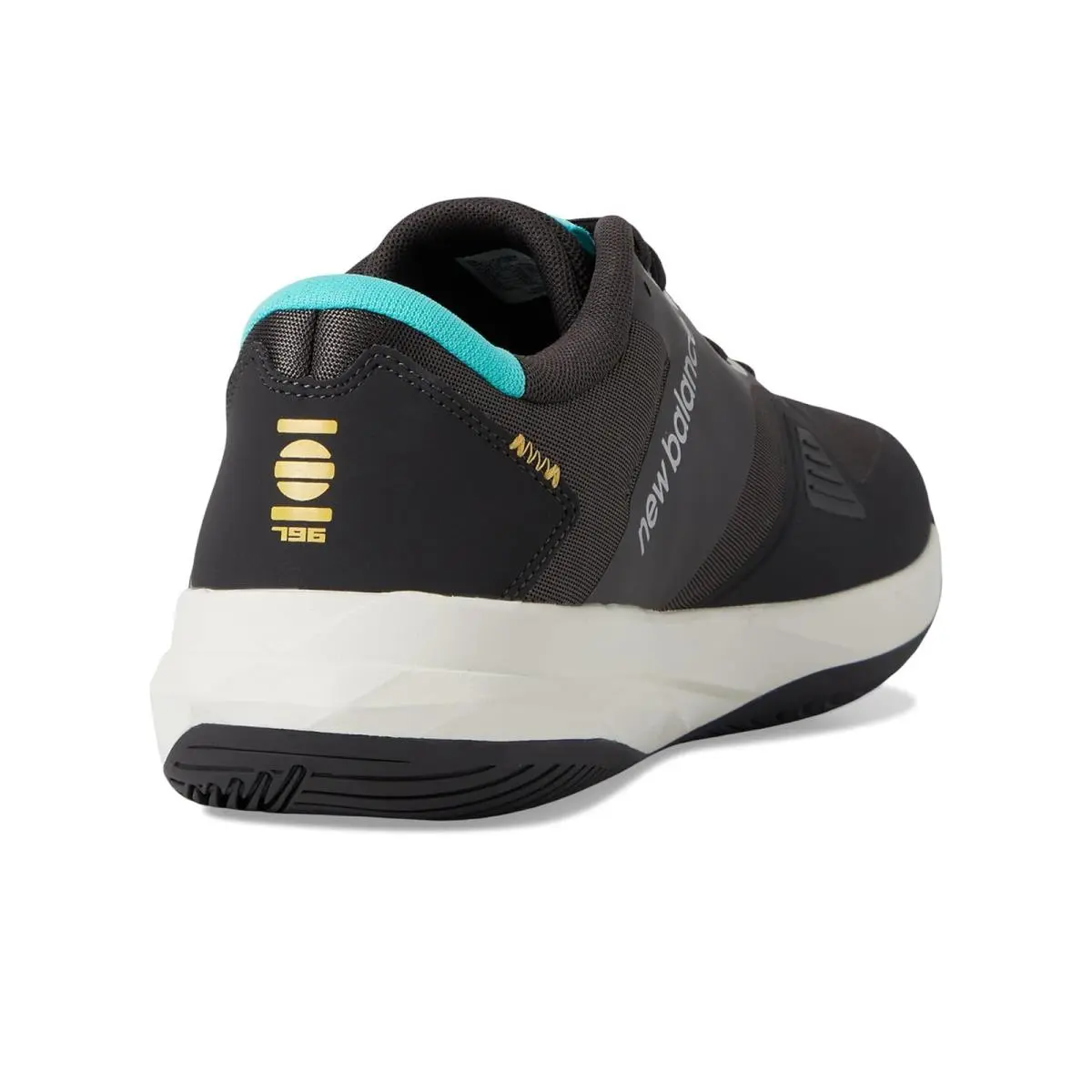 New Balance shoes - Black Cement/Cyber Jade/Clementine 10