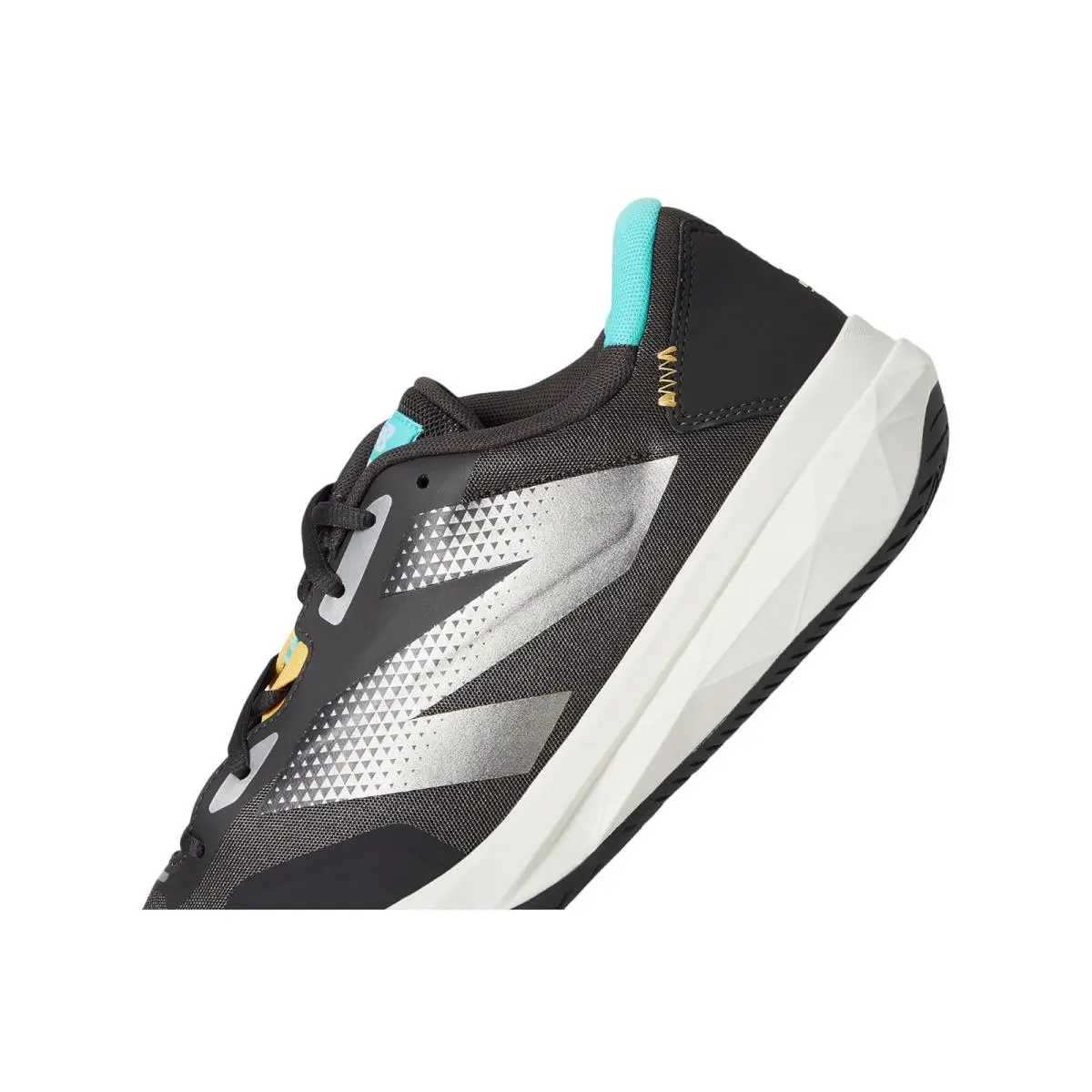 New Balance shoes - Black Cement/Cyber Jade/Clementine 11