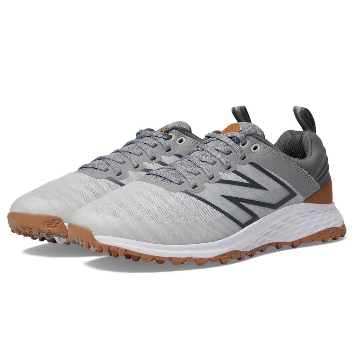 Man`s Sneakers Athletic Shoes New Balance Golf Fresh Foam Contend V2 - Grey/Charcoal