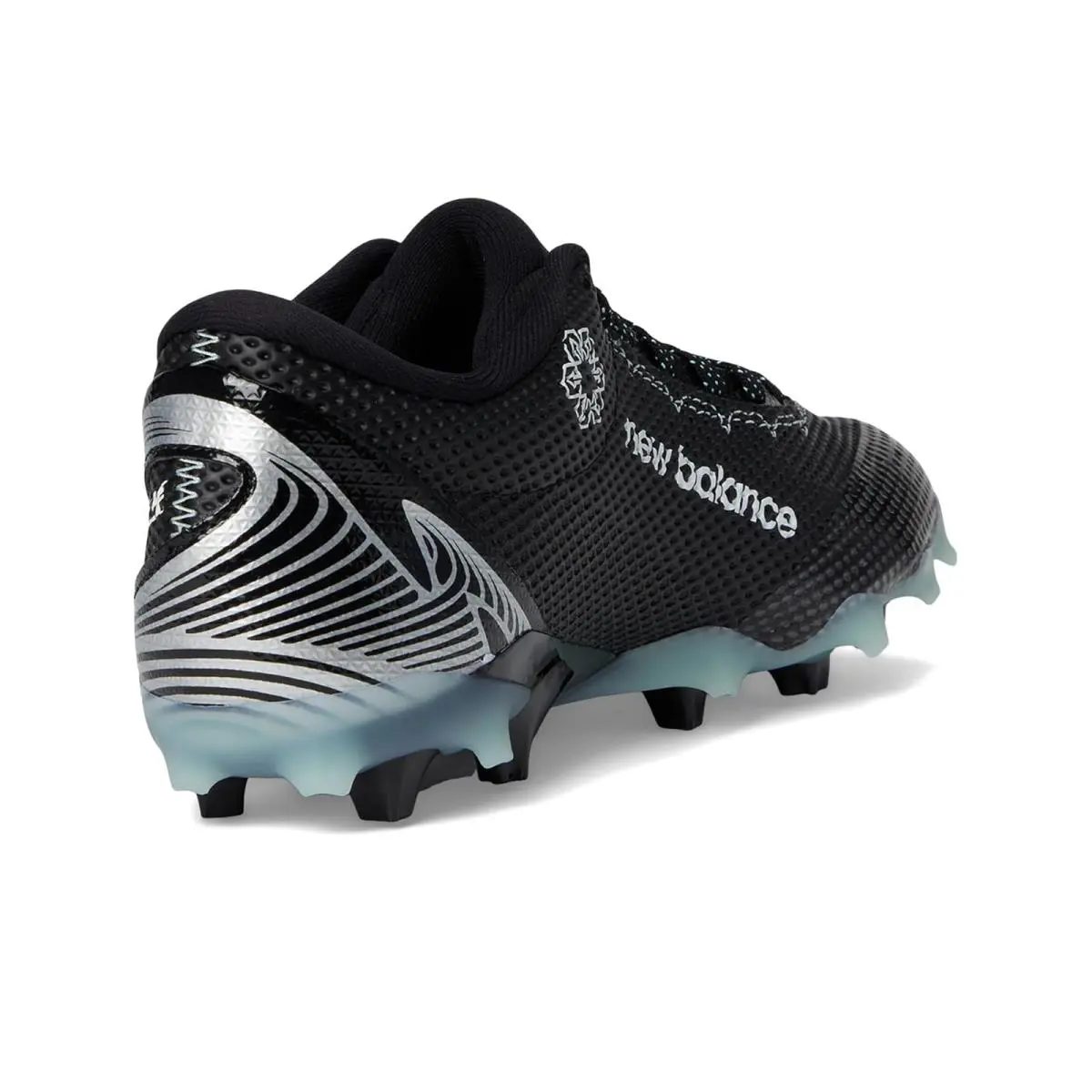 New Balance shoes - Black/White/Silver Metallic 3