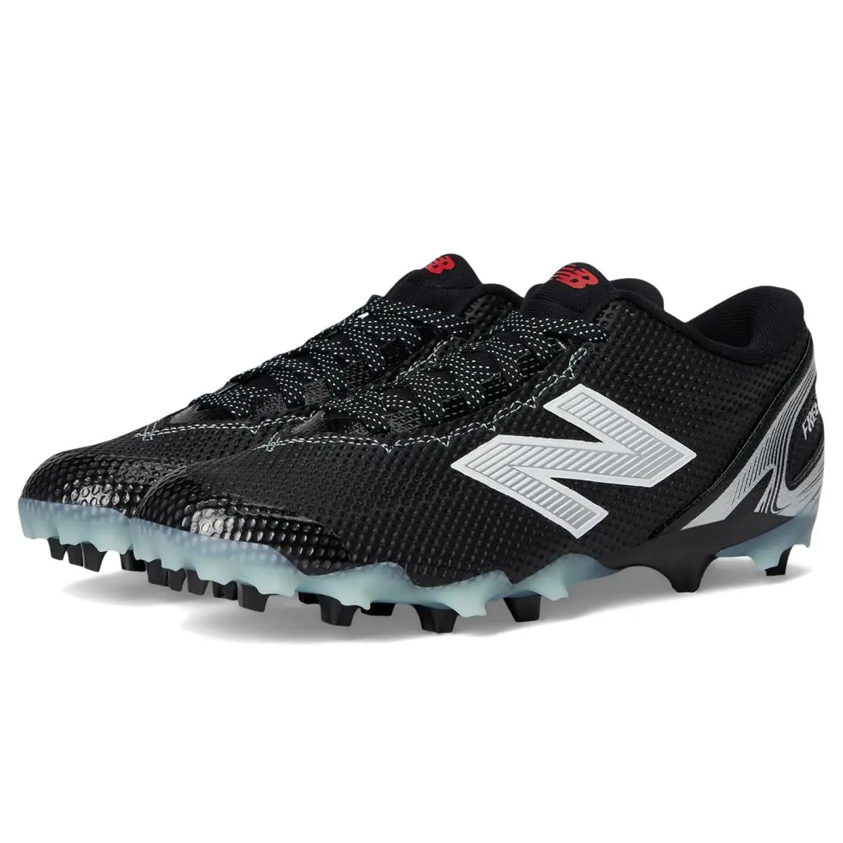 New Balance shoes - Black/White/Silver Metallic 6