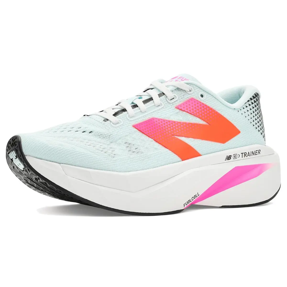 Man`s Sneakers Athletic Shoes New Balance Fuelcell Supercomp Trainer v3 - Melon Water/Clay Ash/White