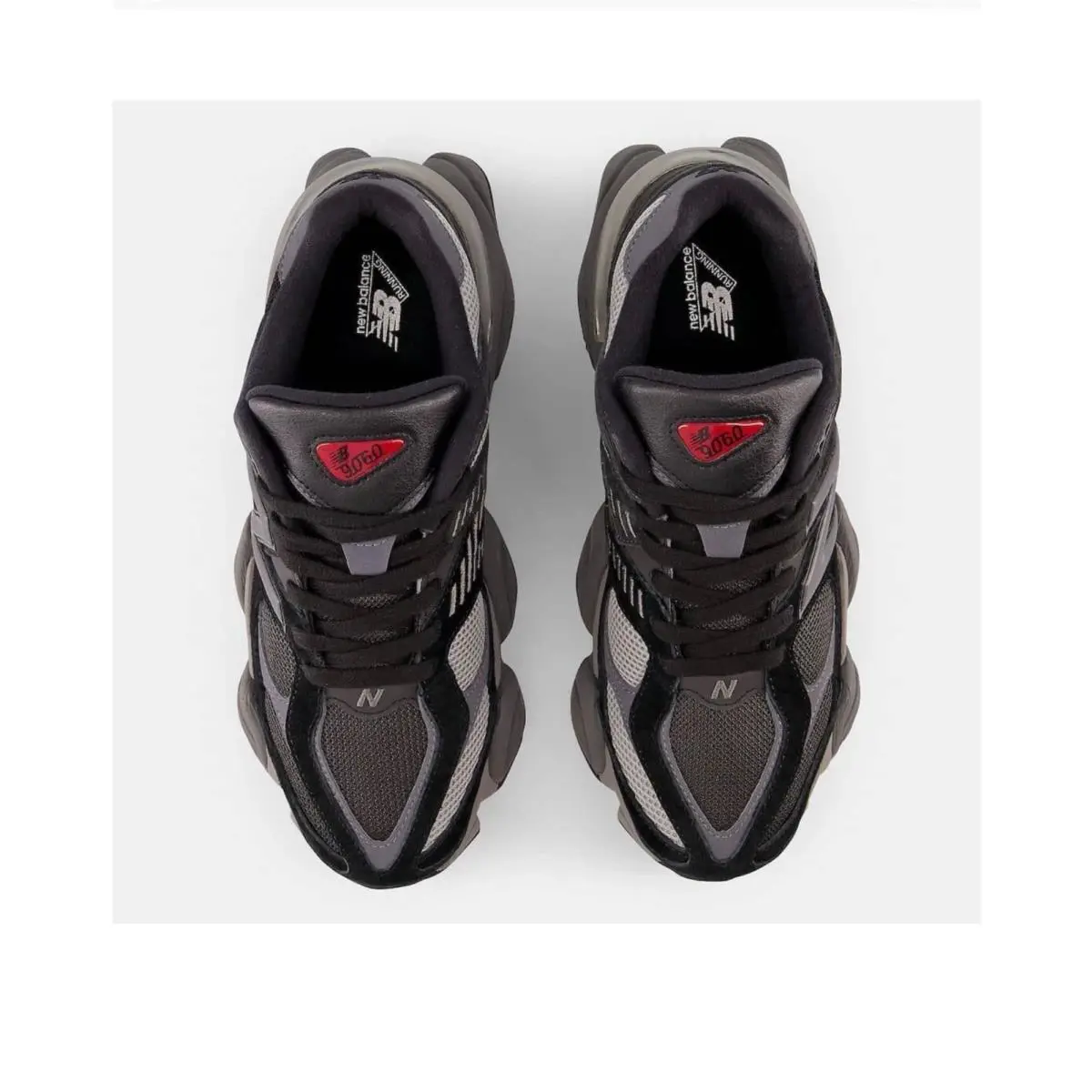 New Balance shoes - New Balance 9060 - U9060BLK - Red 0